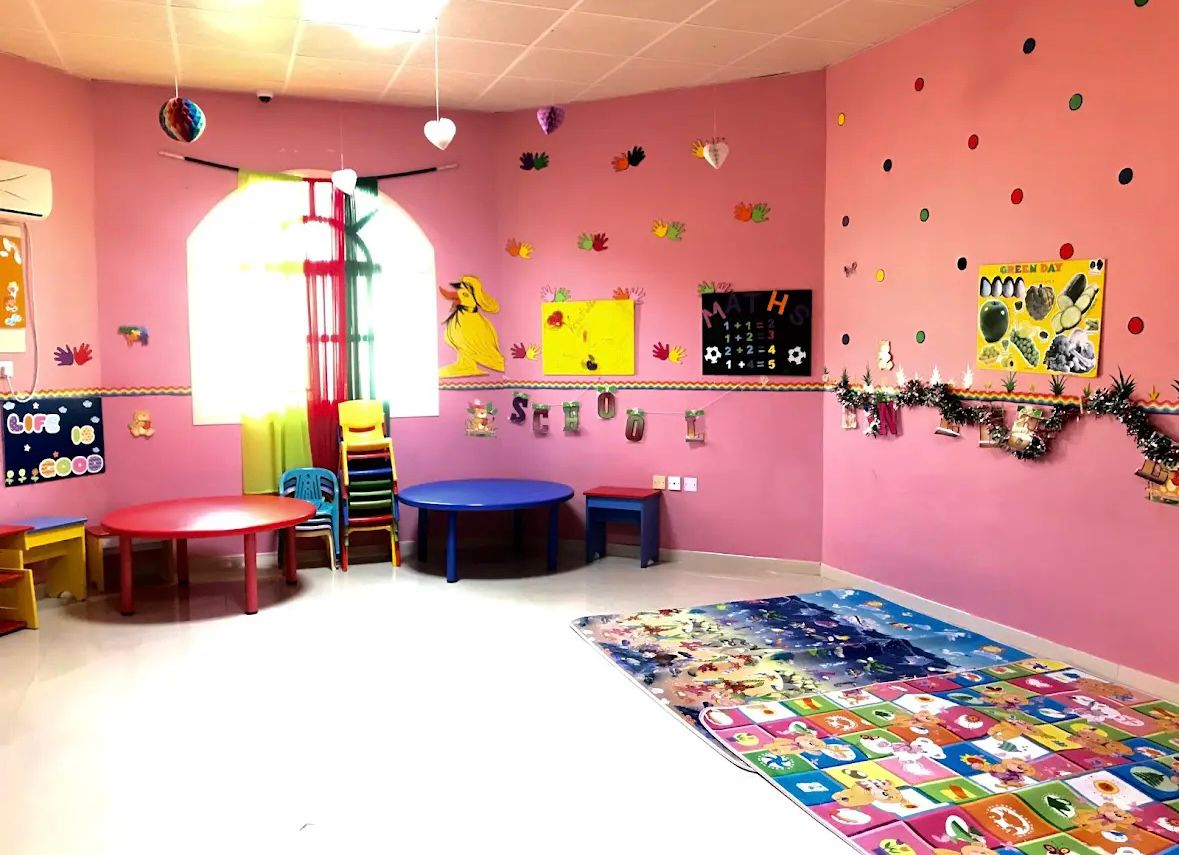 Arts room at best nursery in Ras Al Khaimah