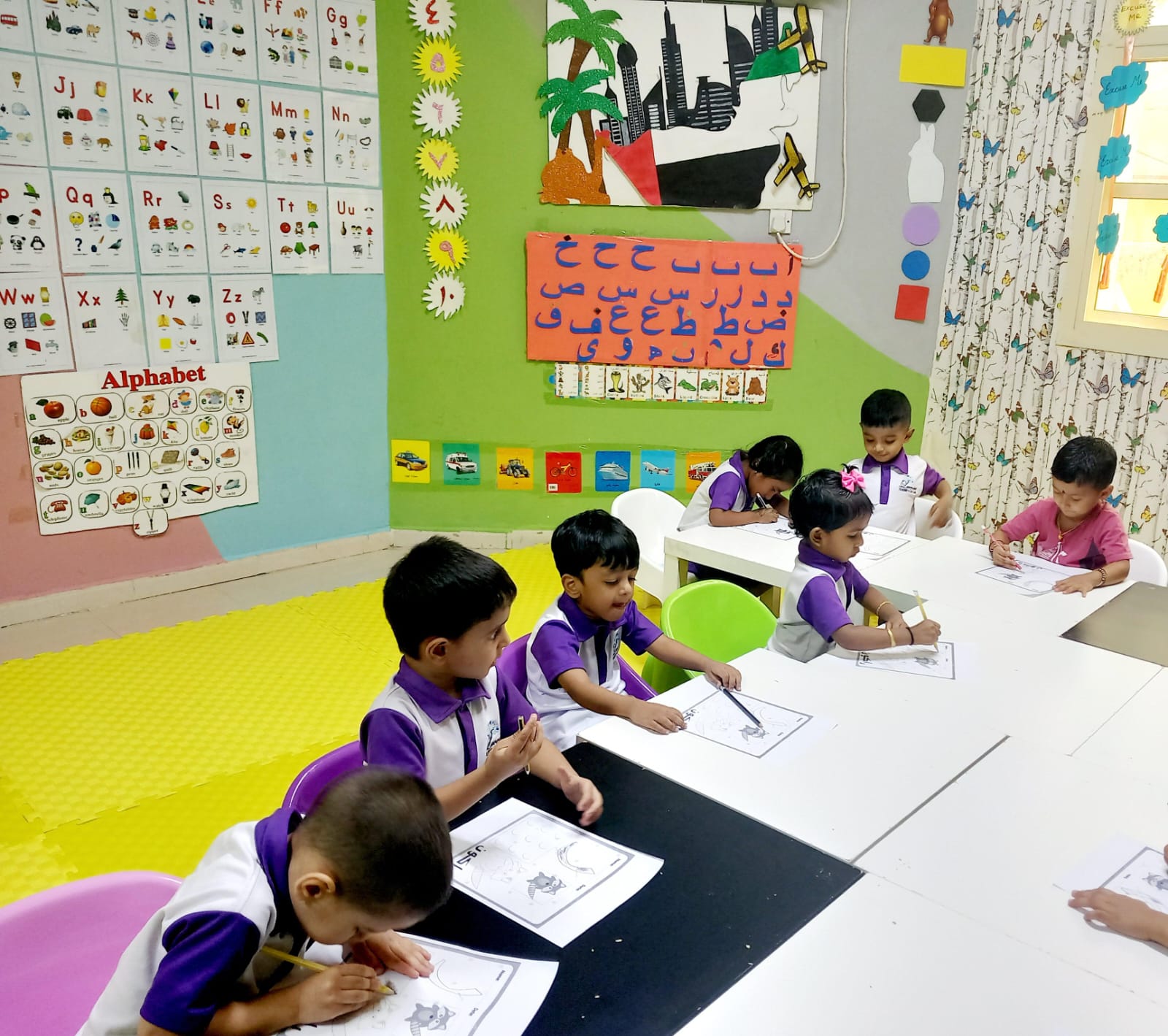 Science experiment at Lavenders Nursery